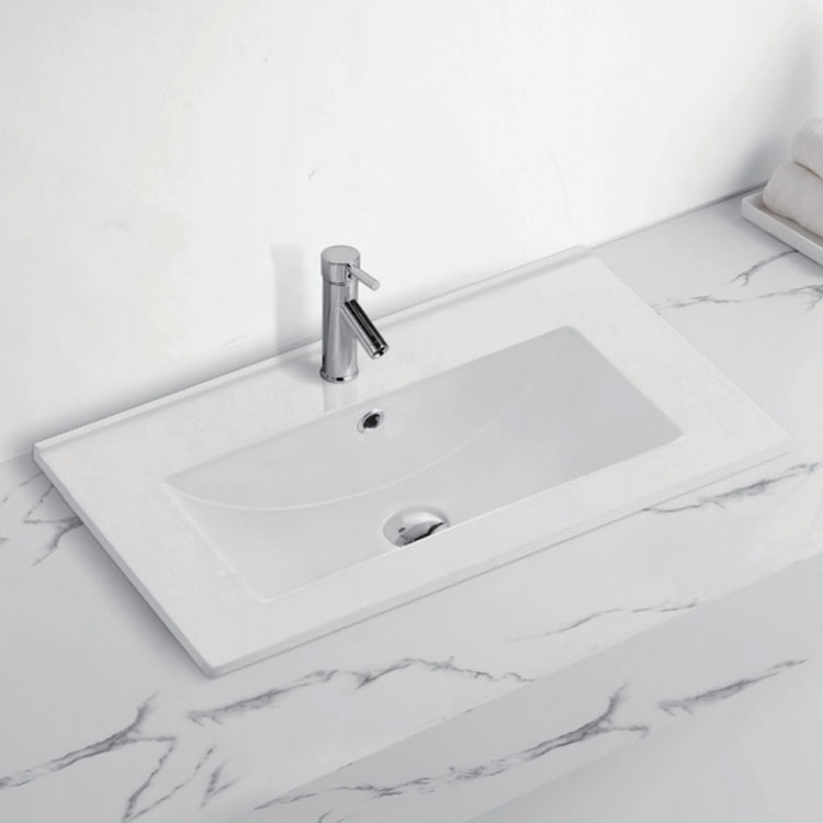 ฉันจะซ่อมแซมและรักษารอยขีดข่วนบนอ่างล้างจานเซรามิกในห้องน้ำได้อย่างไร?